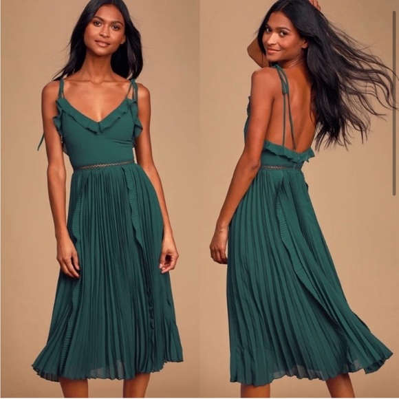 Lulus Dresses & Skirts - Lulu’s Emerald Green